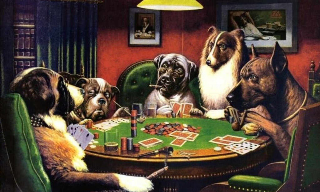 Dogs Playing Poker Learn Story Behind the Iconic Art Masterpiece