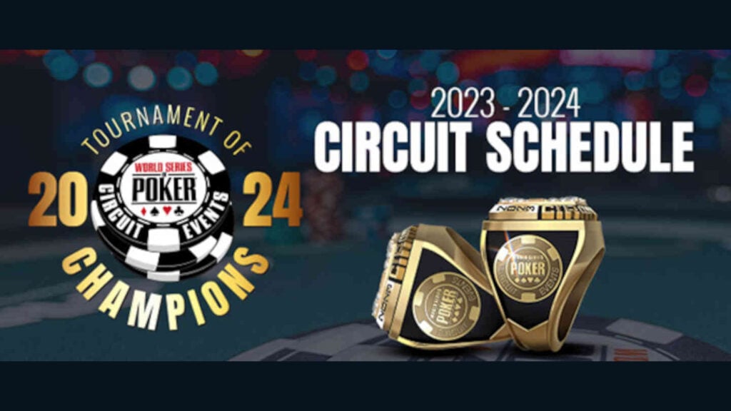 WSOP Circuit Schedule for 2023/24 Released