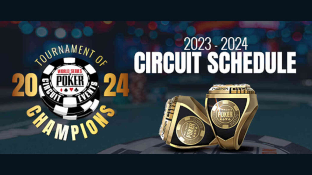 WSOP Circuit Schedule For 2023 24 Released