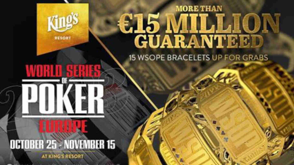 WSOP Coming to Europe & Beyond WSOPE Schedule Revealed