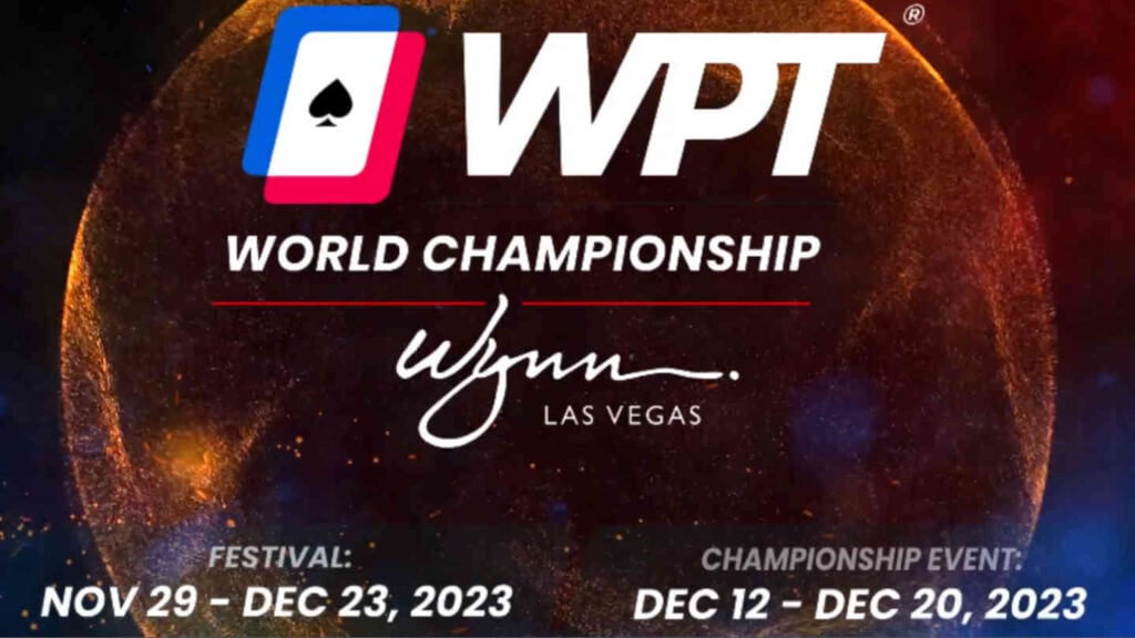 WPT Reveals World Championship Schedule 40M in the Main